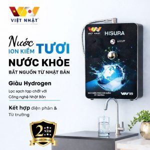 Máy điện phân ION kiềm từ trường Hisura