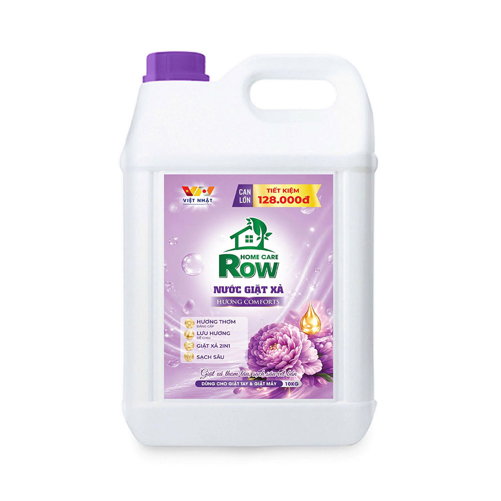 Nước giặt xả 2in1 hương comforts Row 10KG