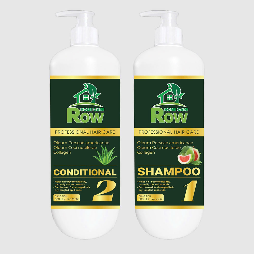 Dầu gội Row 800ml